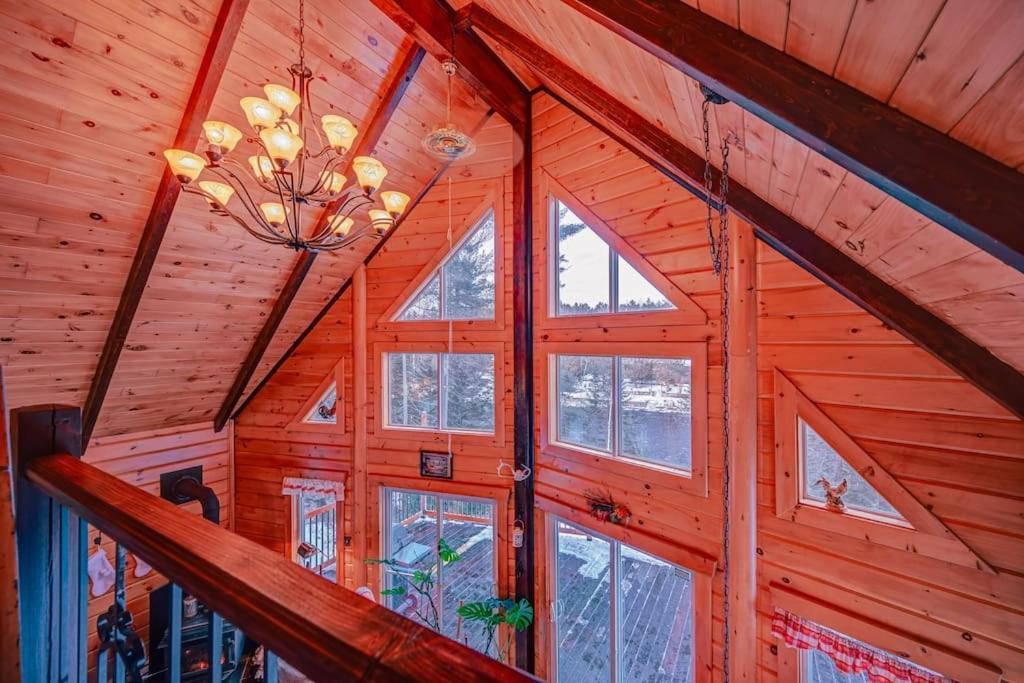 Chalet Ouareau - Ski/River/Spa Grande Vallee Exterior photo