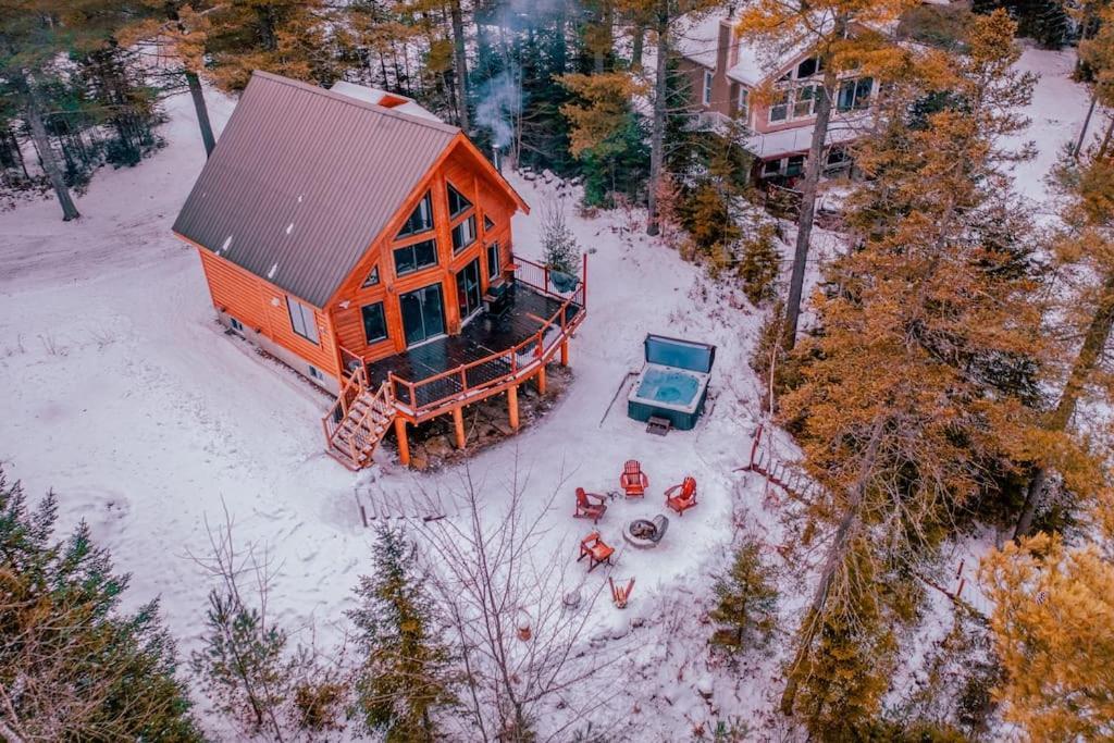 Chalet Ouareau - Ski/River/Spa Grande Vallee Exterior photo