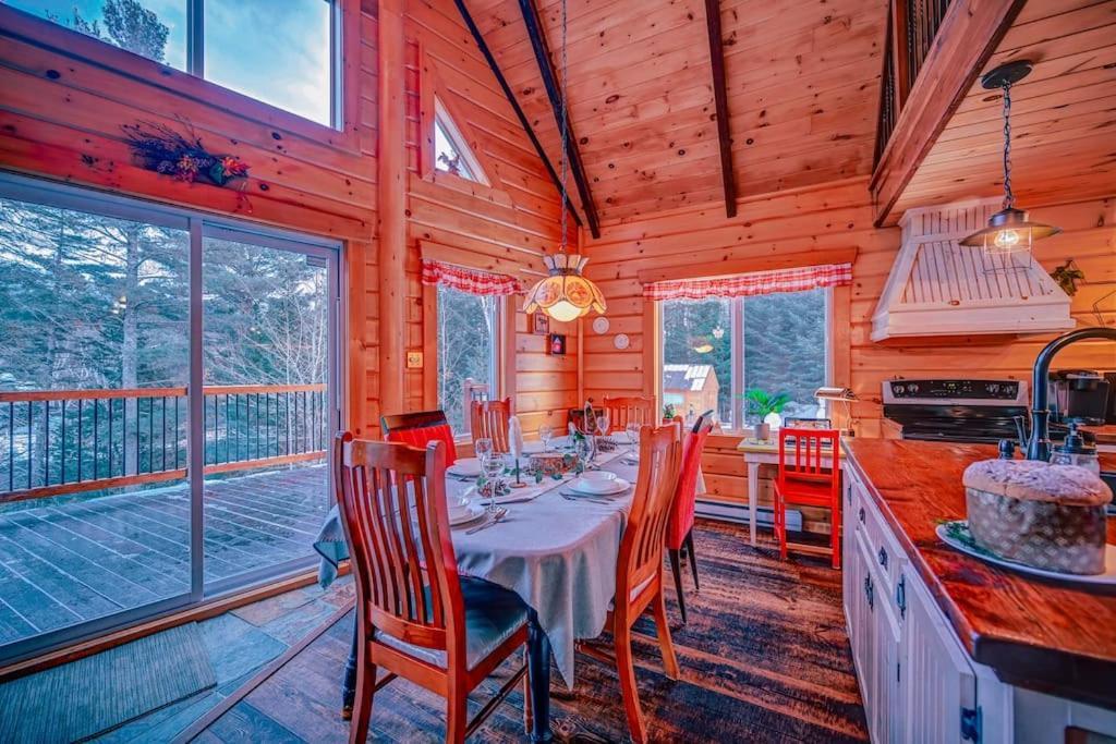 Chalet Ouareau - Ski/River/Spa Grande Vallee Exterior photo